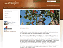 Tablet Screenshot of museum.kloster-michaelstein.de